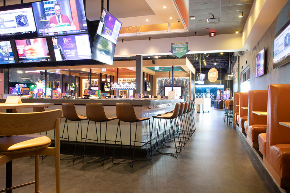 Commercial photography Daytona Beach, Florida restaurant interior